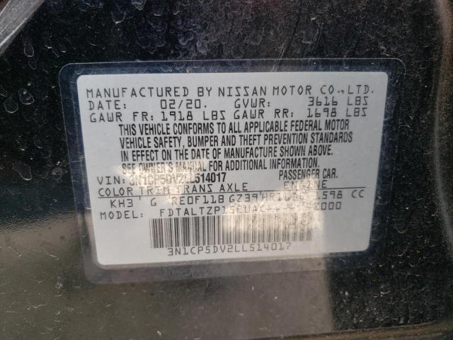 Photo 10 from auction – 2020 NISSAN KICKS SR with VIN 3N1CP5DV2LL514017