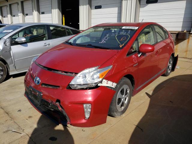 Foto 2 de la subasta – 2012 TOYOTA PRIUS con VIN JTDKN3DU4C5492824