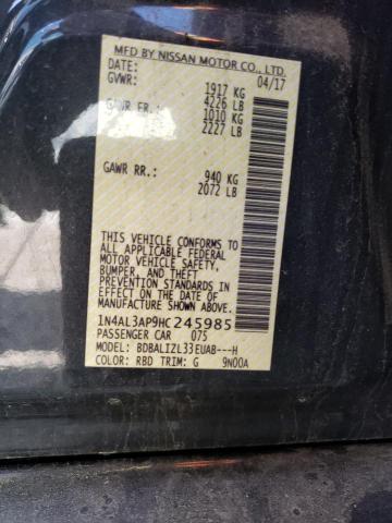 Photo 10 from auction – 2017 NISSAN ALTIMA 2.5 with VIN 1N4AL3AP9HC245985