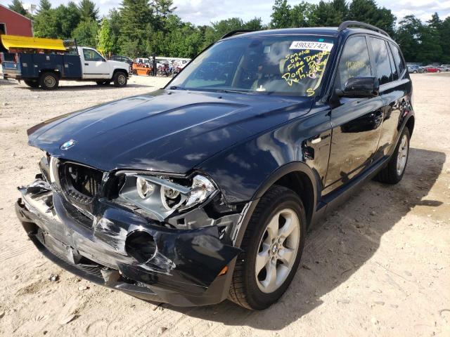 Photo 2 from auction – 2007 BMW X3 3.0SI with VIN WBXPC93437WF17248