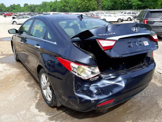 Photo 3 from auction – 2011 HYUNDAI SONATA SE with VIN 5NPEC4AC5BH170891