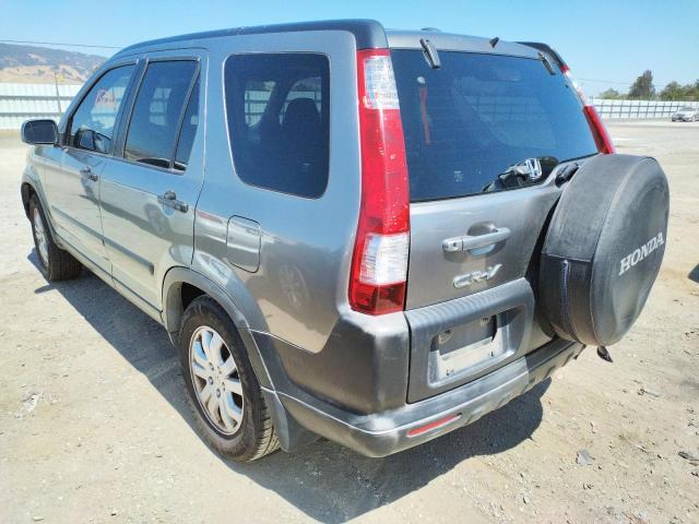 Photo 3 from auction – 2006 HONDA CR-V EX with VIN JHLRD688X6C016466