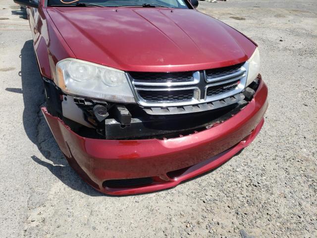 Photo 9 from auction – 2014 DODGE AVENGER SE with VIN 1C3CDZABXEN217138