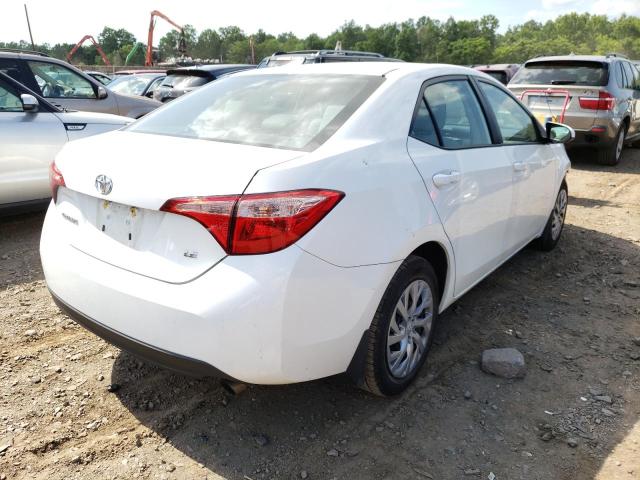 Photo 4 from auction – 2018 TOYOTA COROLLA L with VIN 2T1BURHE0JC116694