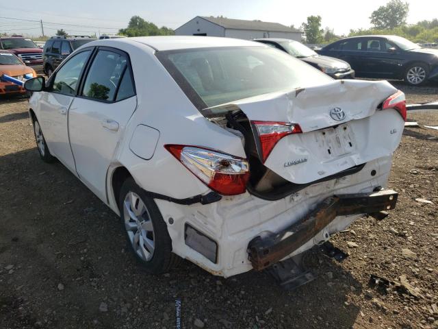Photo 3 from auction – 2015 TOYOTA COROLLA L with VIN 2T1BURHE8FC425627