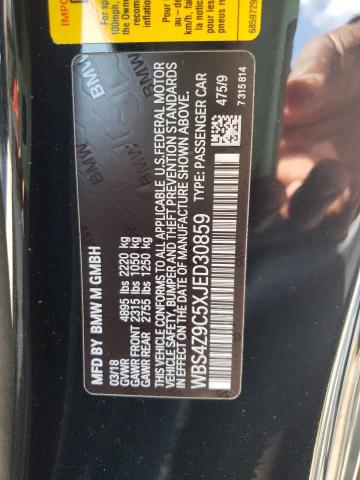 Photo 10 from auction – 2018 BMW M4 with VIN WBS4Z9C5XJED30859