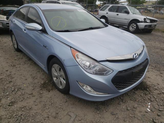 HYUNDAI SONATA HYB 2014 with VIN KMHEC4A45EA113719 - Photo from auction