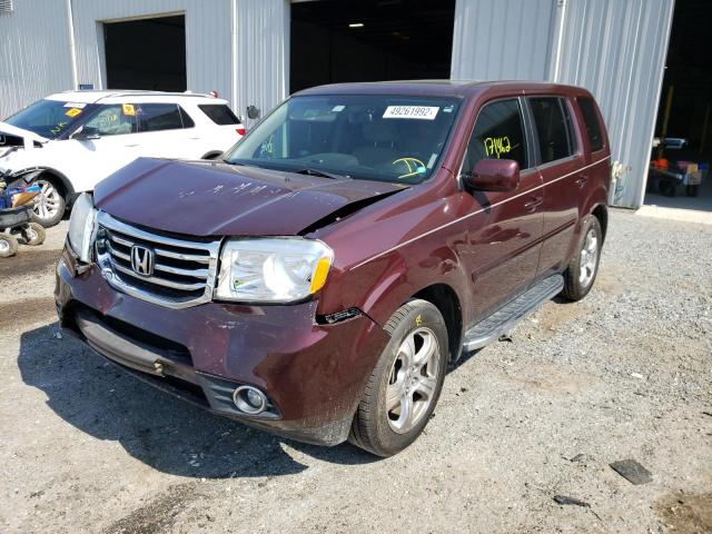 Photo 2 from auction – 2014 HONDA PILOT EXL with VIN 5FNYF3H50EB013973