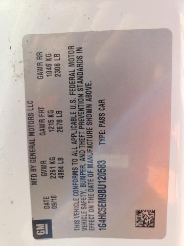 Фото 10 с аукциона – 2011 BUICK LUCERNE CX с VIN 1G4HC5EM9BU120583