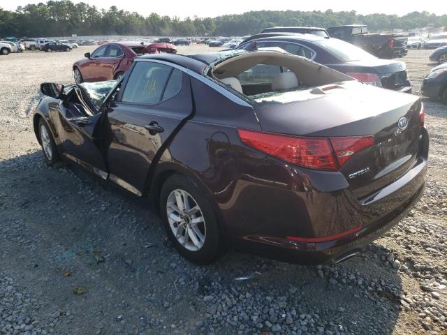 Photo 3 from auction – 2011 KIA OPTIMA with VIN KNAGM4A72B5184933