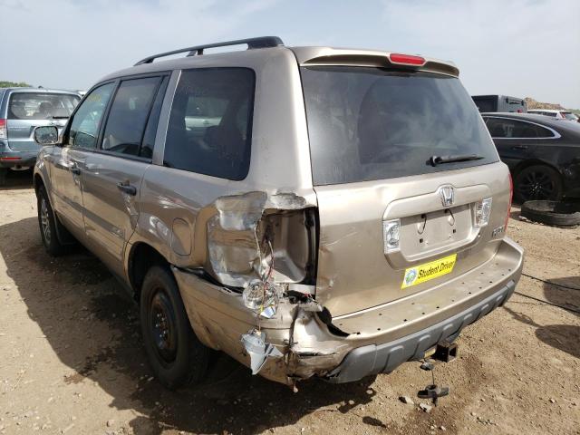 Photo 3 from auction – 2005 HONDA PILOT EXL with VIN 5FNYF18625B062198
