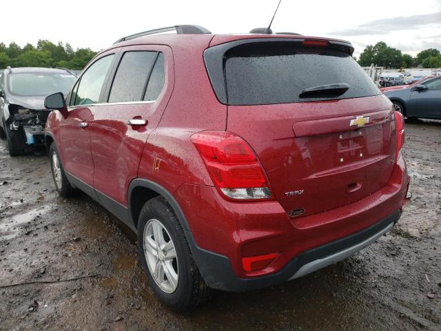 Photo 3 from auction – 2020 CHEVROLET TRAX 1LT with VIN 3GNCJLSB2LL263969