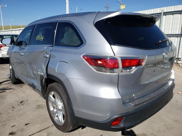 Photo 3 from auction – 2014 TOYOTA HIGHLANDER with VIN 5TDDKRFH8ES050081