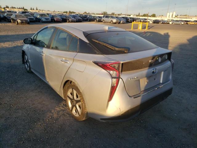 Photo 3 from auction – 2016 TOYOTA PRIUS with VIN JTDKARFU8G3520752