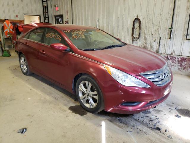 HYUNDAI SONATA GLS 2013 with VIN 5NPEB4AC9DH536115 - Photo from auction
