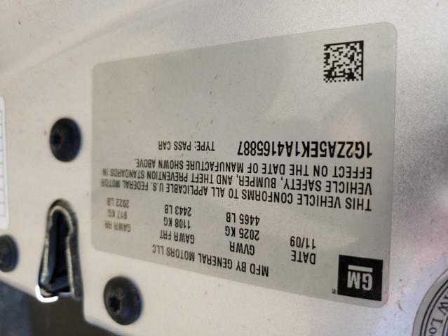 Photo 10 from auction – 2010 PONTIAC G6 with VIN 1G2ZA5EK1A4165887