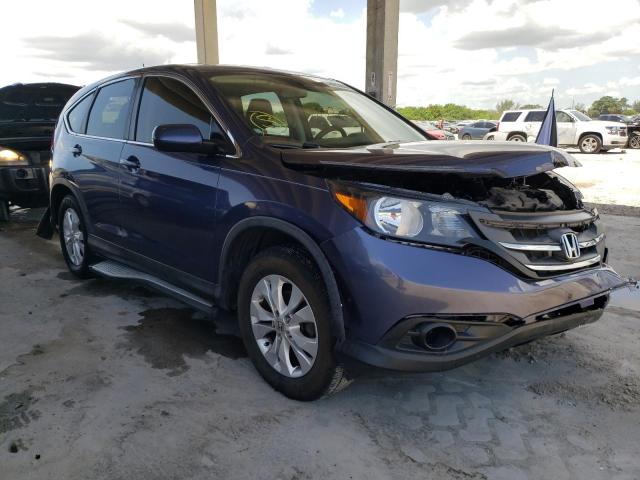 HONDA CR-V EX 2014 with VIN 5J6RM4H53EL028281 - Photo from auction