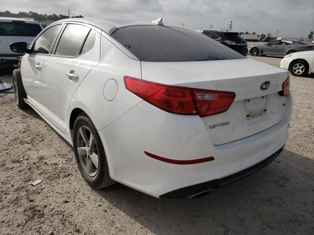 Photo 3 from auction – 2015 KIA OPTIMA LX with VIN KNAGM4A72F5584934