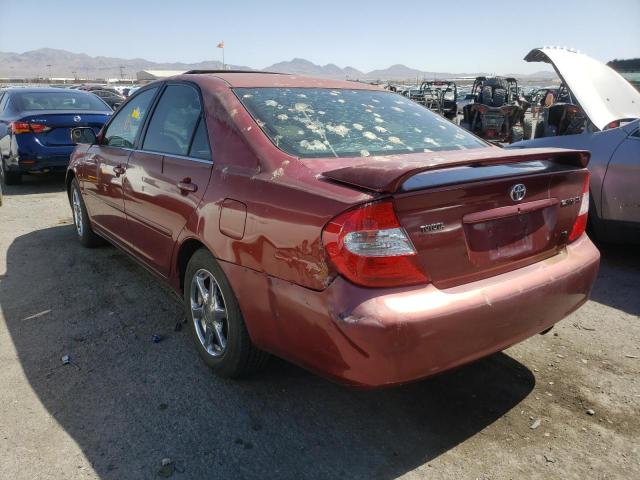 Photo 3 from auction – 2002 TOYOTA CAMRY LE with VIN 4T1BF32K22U014013