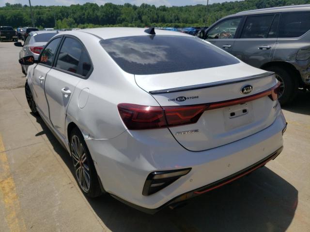 Photo 3 from auction – 2021 KIA FORTE GT with VIN 3KPF44AC7ME356599