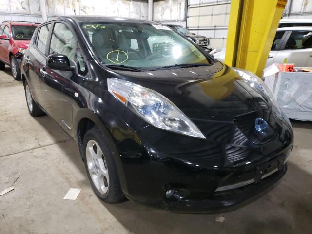NISSAN LEAF 2011 with VIN JN1AZ0CP5BT000616 - Photo from auction