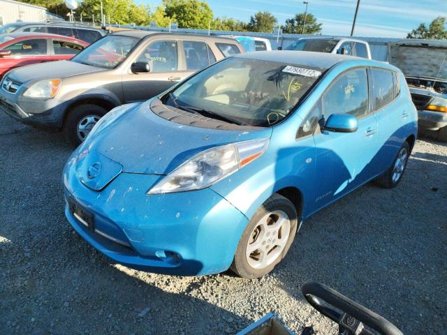 Photo 2 from auction – 2012 NISSAN LEAF SV with VIN JN1AZ0CPXCT025108