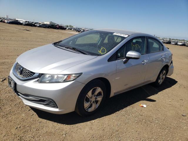 Photo 2 from auction – 2014 HONDA CIVIC LX with VIN 19XFB2E54EE005513