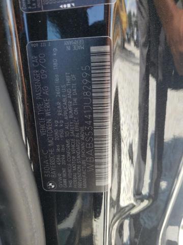 Photo 10 from auction – 2001 BMW 330 CI with VIN WBABS53441JU82995