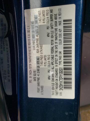 Photo 10 from auction – 2015 MAZDA 3 SPORT with VIN 3MZBM1K70FM199891
