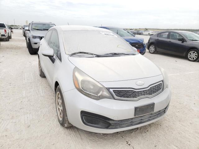 KIA RIO LX 2013 with VIN KNADM4A38D6143641 - Photo from auction
