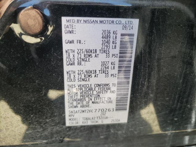 Photo 10 from auction – 2015 NISSAN ROGUE S with VIN 5N1AT2MT2FC770263