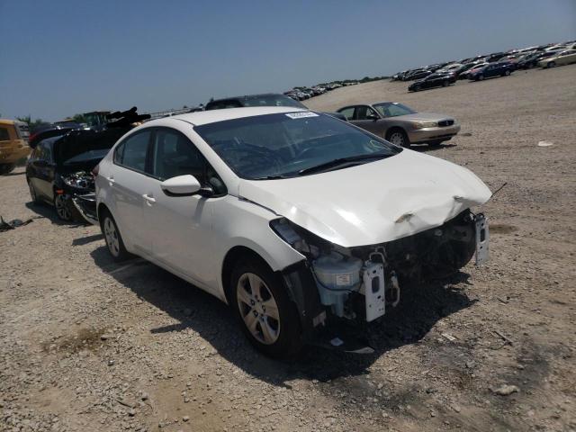KIA FORTE LX 2017 with VIN 3KPFL4A76HE013682 - Photo from auction
