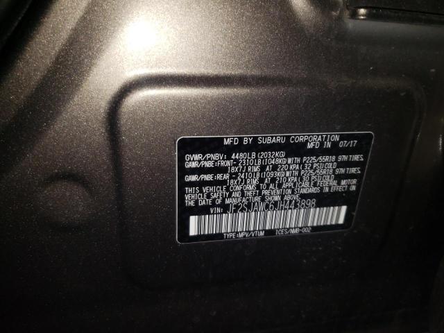 Photo 10 from auction – 2018 SUBARU FORESTER 2 with VIN JF2SJAWC6JH443898