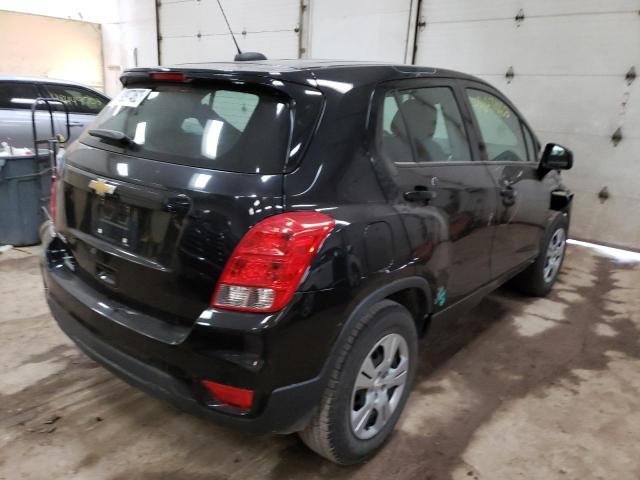 Photo 4 from auction – 2017 CHEVROLET TRAX LS with VIN 3GNCJKSBXHL184955