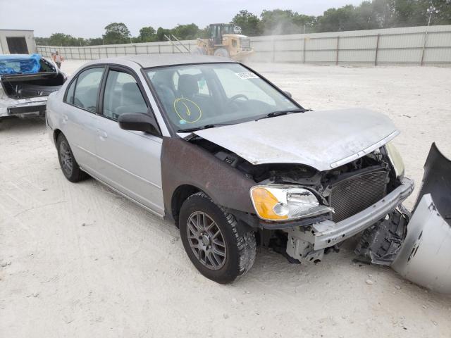 HONDA CIVIC LX 2002 with VIN 2HGES16582H570966 - Photo from auction