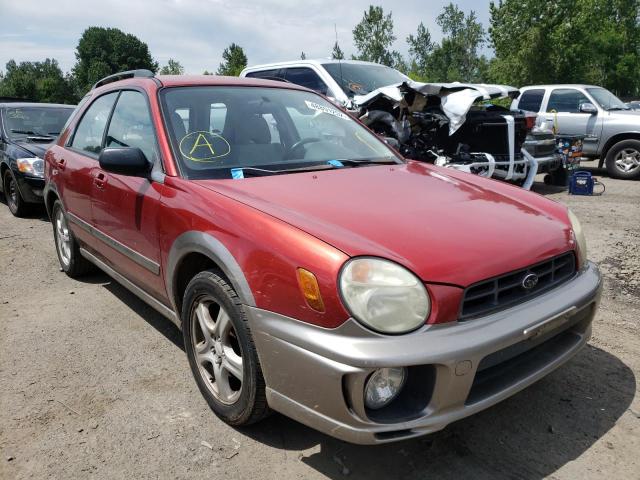 Photo 1 from auction – 2002 SUBARU IMPREZA OU with VIN JF1GG68532H827658