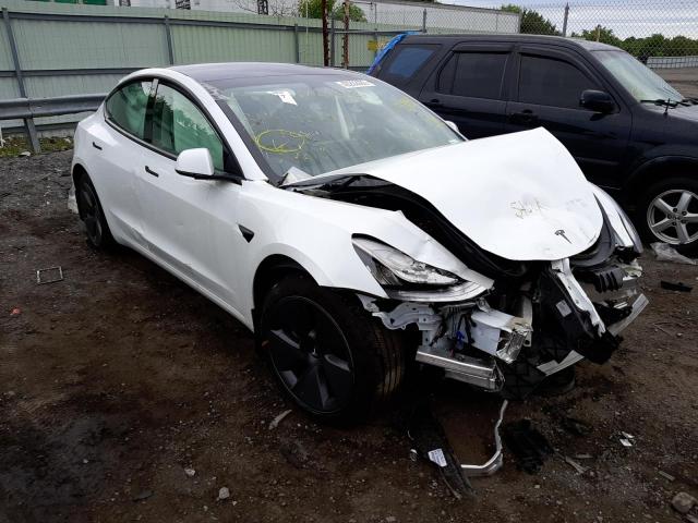 TESLA MODEL 3 2021 with VIN 5YJ3E1EA1MF859952 - Photo from auction