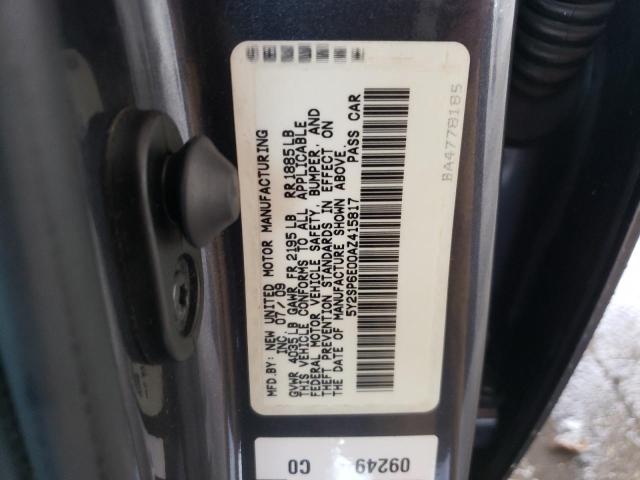 Photo 10 from auction – 2010 PONTIAC VIBE with VIN 5Y2SP6E00AZ415817