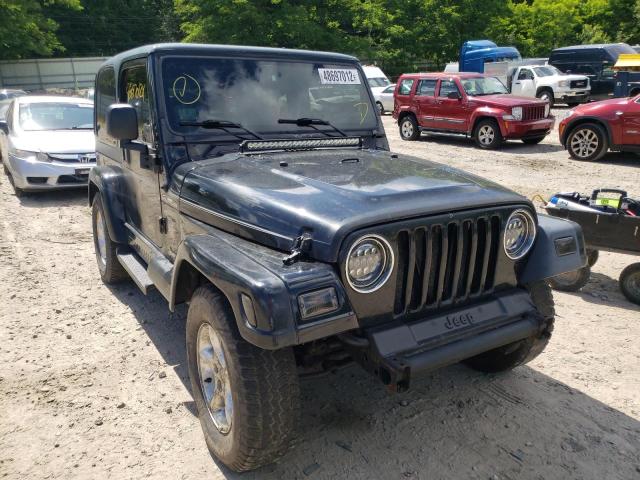 JEEP WRANGLER / 2000 with VIN 1J4FA59S4YP792465 - Photo from auction