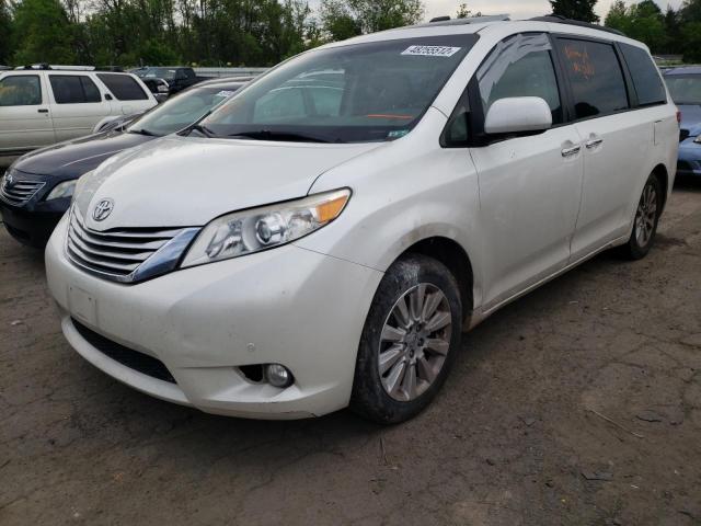 Photo 2 from auction – 2012 TOYOTA SIENNA XLE with VIN 5TDDK3DC4CS036339