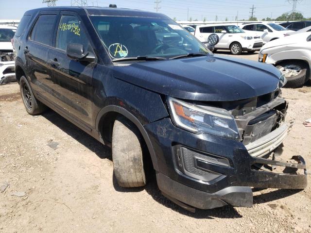 FORD EXPLORER P 2016 with VIN 1FM5K8AR4GGD30443 - Photo from auction