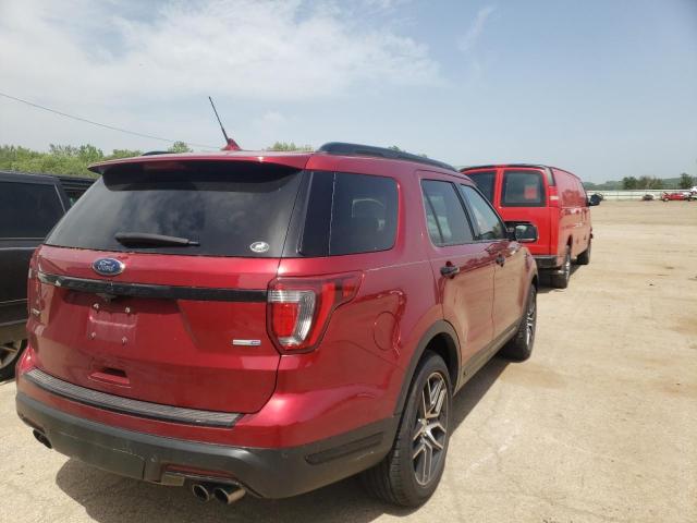 Photo 4 from auction – 2018 FORD EXPLORER S with VIN 1FM5K8GT6JGB86453