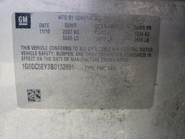 Photo 10 from auction – 2011 CADILLAC CTS with VIN 1G6DC5EY3B0132891