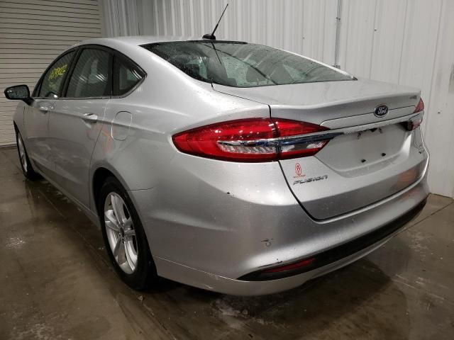 Photo 3 from auction – 2018 FORD FUSION SE with VIN 3FA6P0HD5JR230038