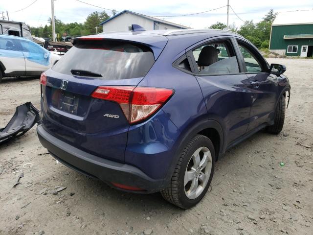 Photo 4 from auction – 2016 HONDA HR-V EXL with VIN 3CZRU6H73GM736593