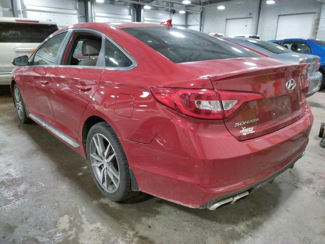 Photo 3 from auction – 2017 HYUNDAI SONATA SPO with VIN 5NPE34AB2HH497801