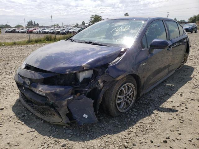 Photo 2 from auction – 2020 TOYOTA COROLLA LE with VIN JTDEBRBEXLJ008585