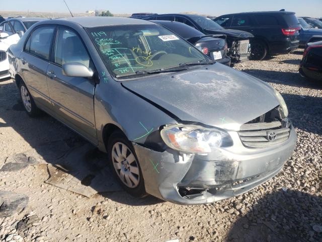 TOYOTA COROLLA CE 2003 with VIN 1NXBR32E73Z167716 - Photo from auction