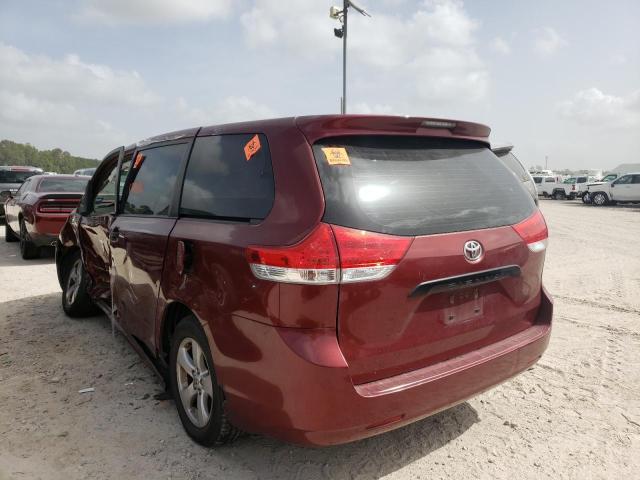 Photo 3 from auction – 2011 TOYOTA SIENNA BAS with VIN 5TDKA3DC3BS007181