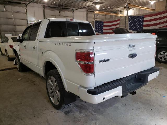 Photo 3 from auction – 2013 FORD F150 SUPER with VIN 1FTFW1ET2DFD33630